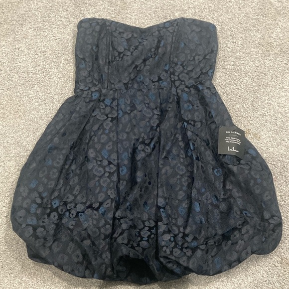 Lulus NWT Strapless Leopard Print Mini Dress - Picture 1 of 4